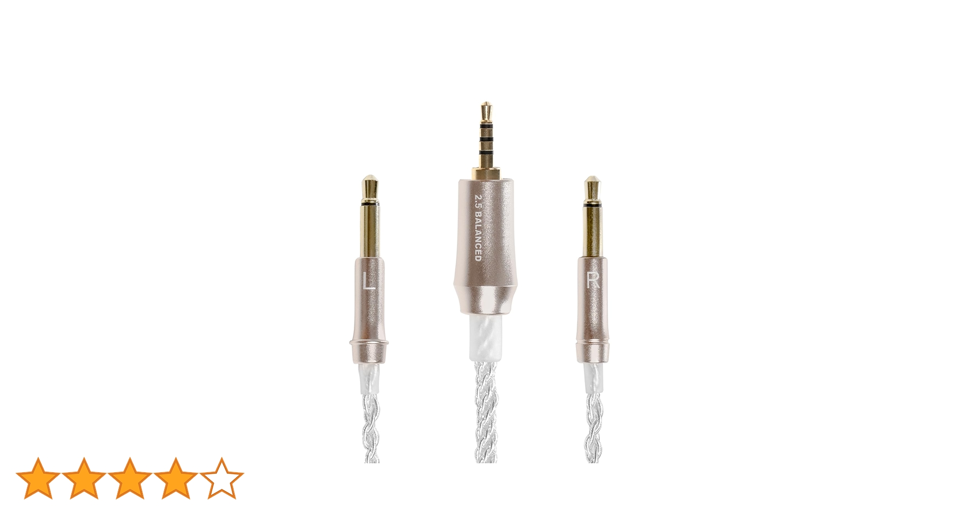 99Classics・99Neo 純正アップグレードケーブル Meze Audio 99Classics/99Neo アップグレードケーブル シルバー